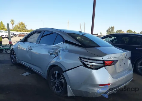 2021 Nissan Sentra Sv Xtronic Cvt z USA, uszkodzony, nr VIN 3N1AB8CV0MY279663